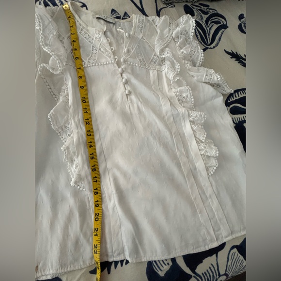 Sandro blouse fine lace - Picture 11 of 11